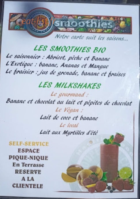 La Soupe Aux Choux — carte page 3