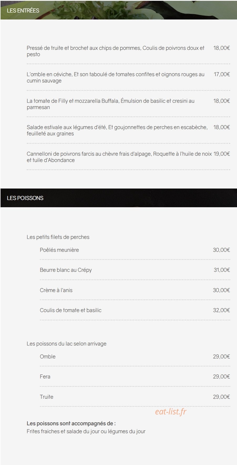 Le Passe Franc — carte page 1