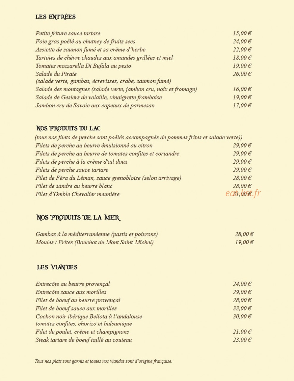 Le Pirate — carte page 2