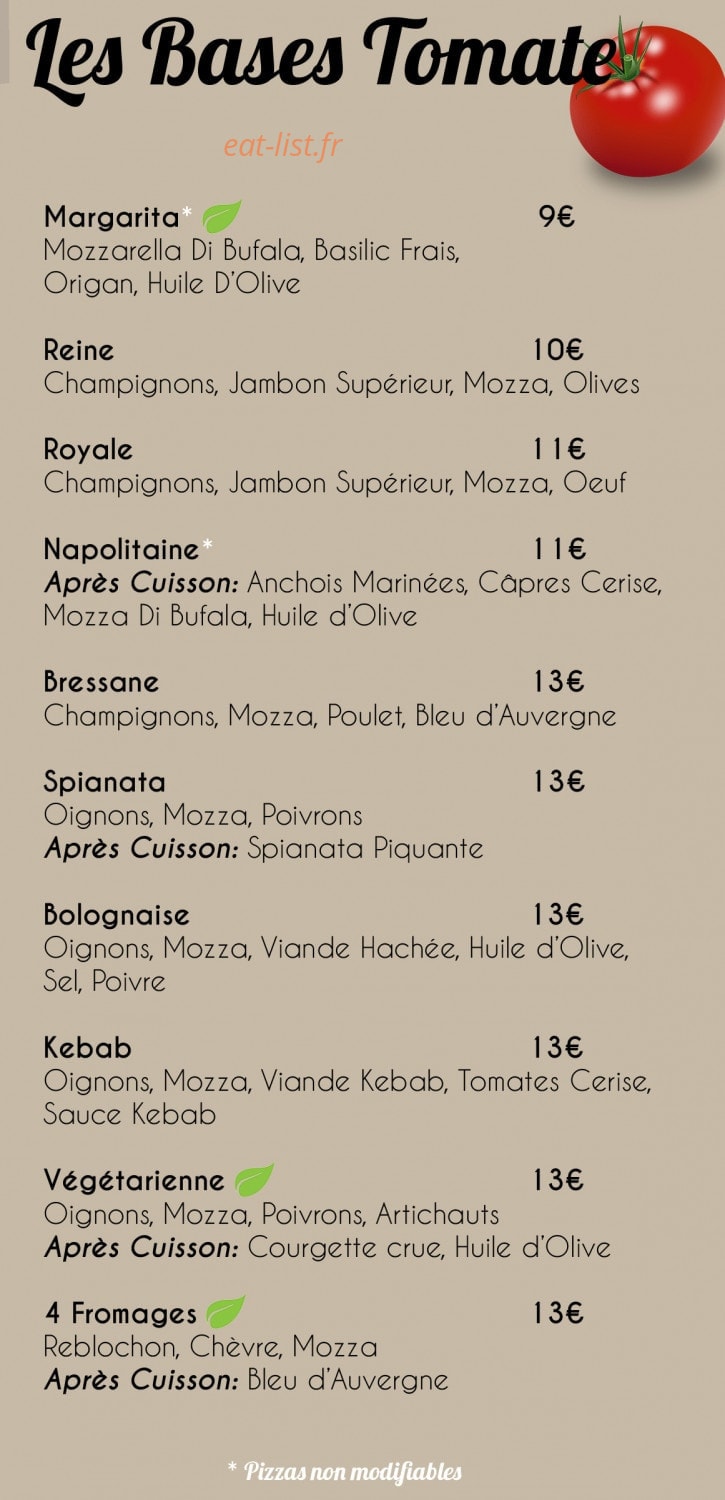 A L'Imprévu — carte page 2
