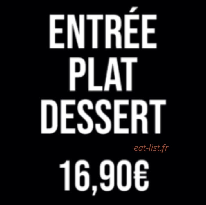 Bistrot du pressoir — carte page 1