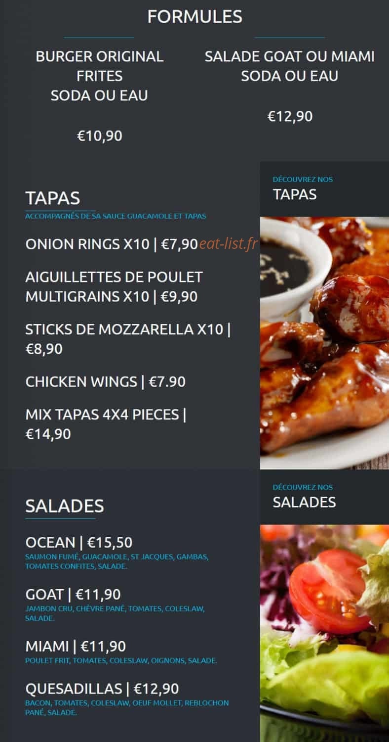 Happy diner — carte page 8