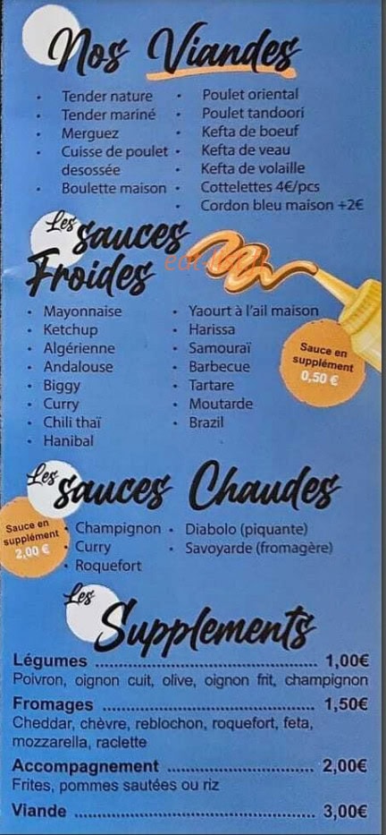 New Tasty Grill — carte page 4