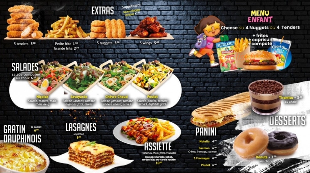 Street Food — carte page 3