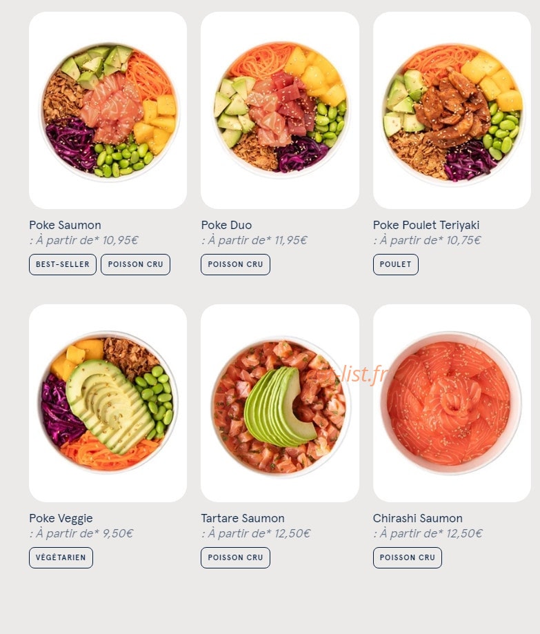 Sushi Daily — carte page 8
