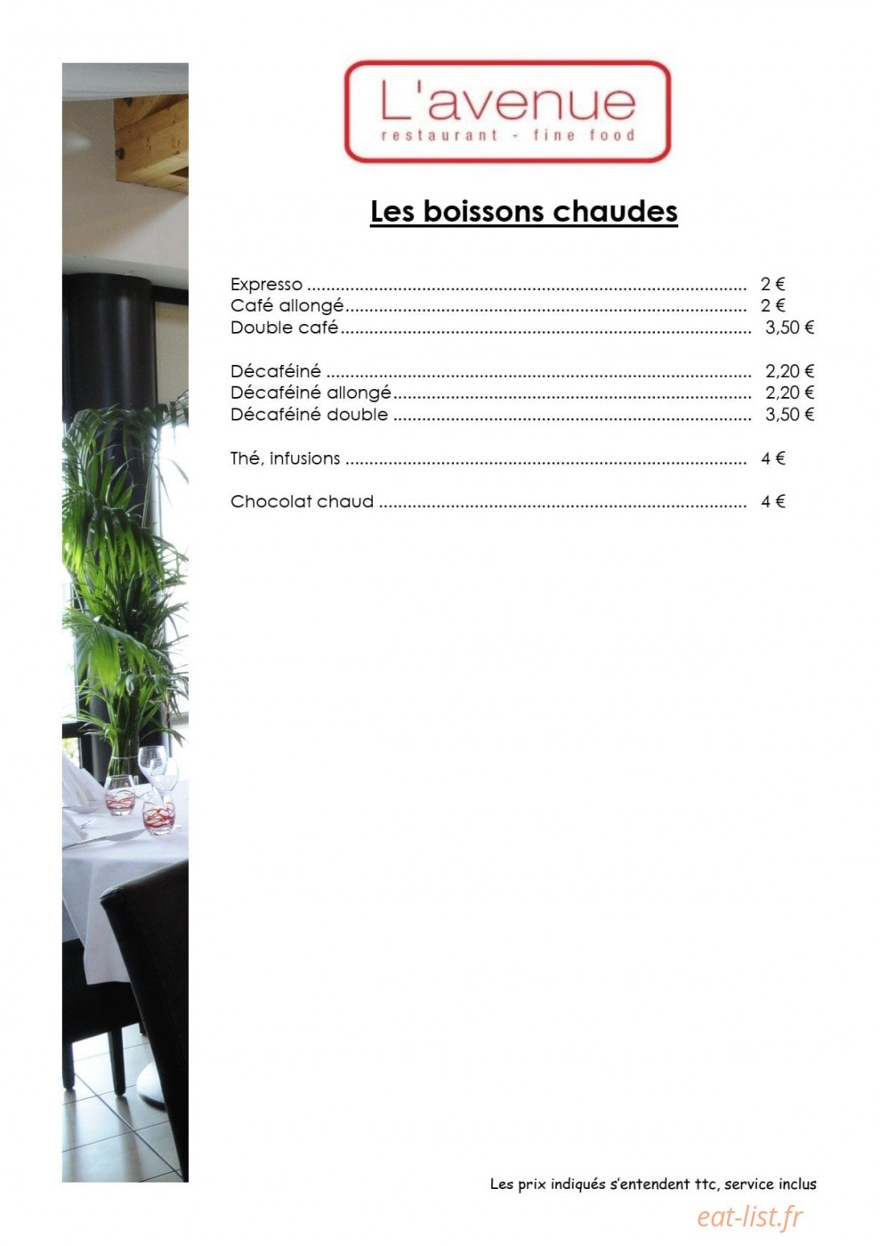 L' Avenue — carte page 13