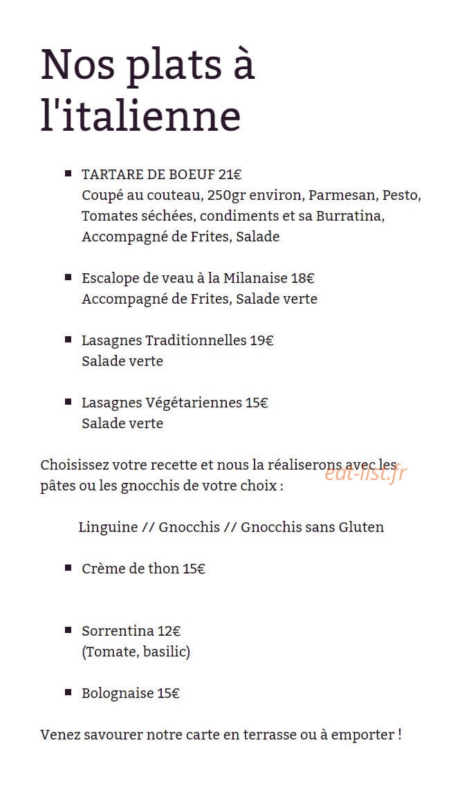 P Com Pizza — carte page 2