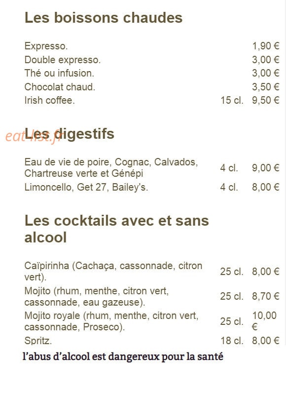 P Com Pizza — carte page 5