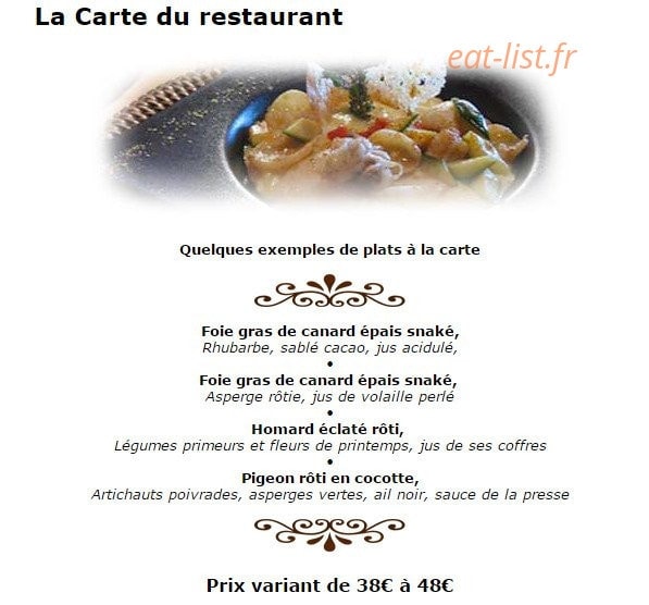 La Ferme de l'Hôpital — carte page 4