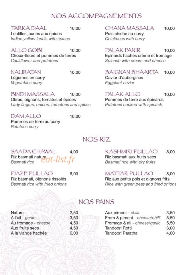 Namasté — carte page 7