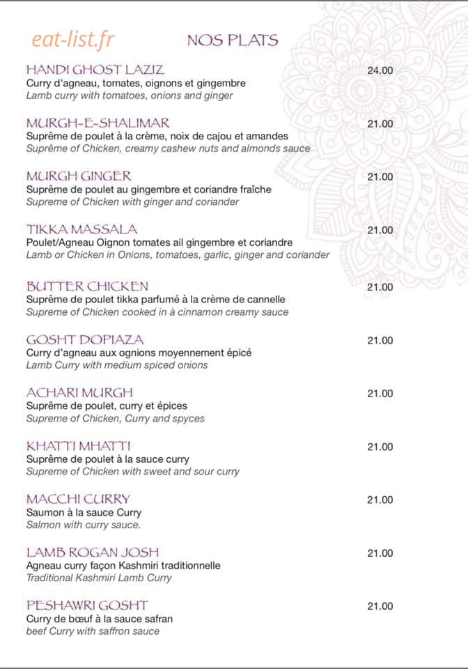 Namasté — carte page 4
