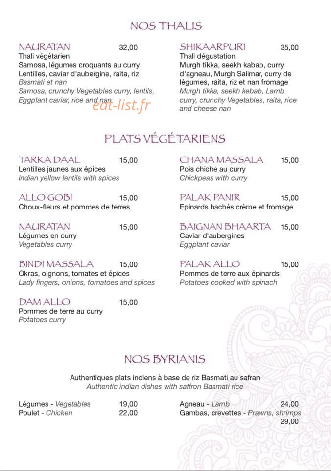 Namasté — carte page 6