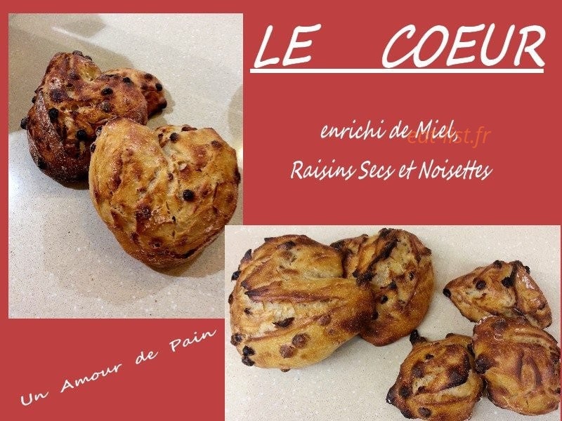 Carte et menu de Merveilles de Pain à Saint Julien en Genevois — Le coeur