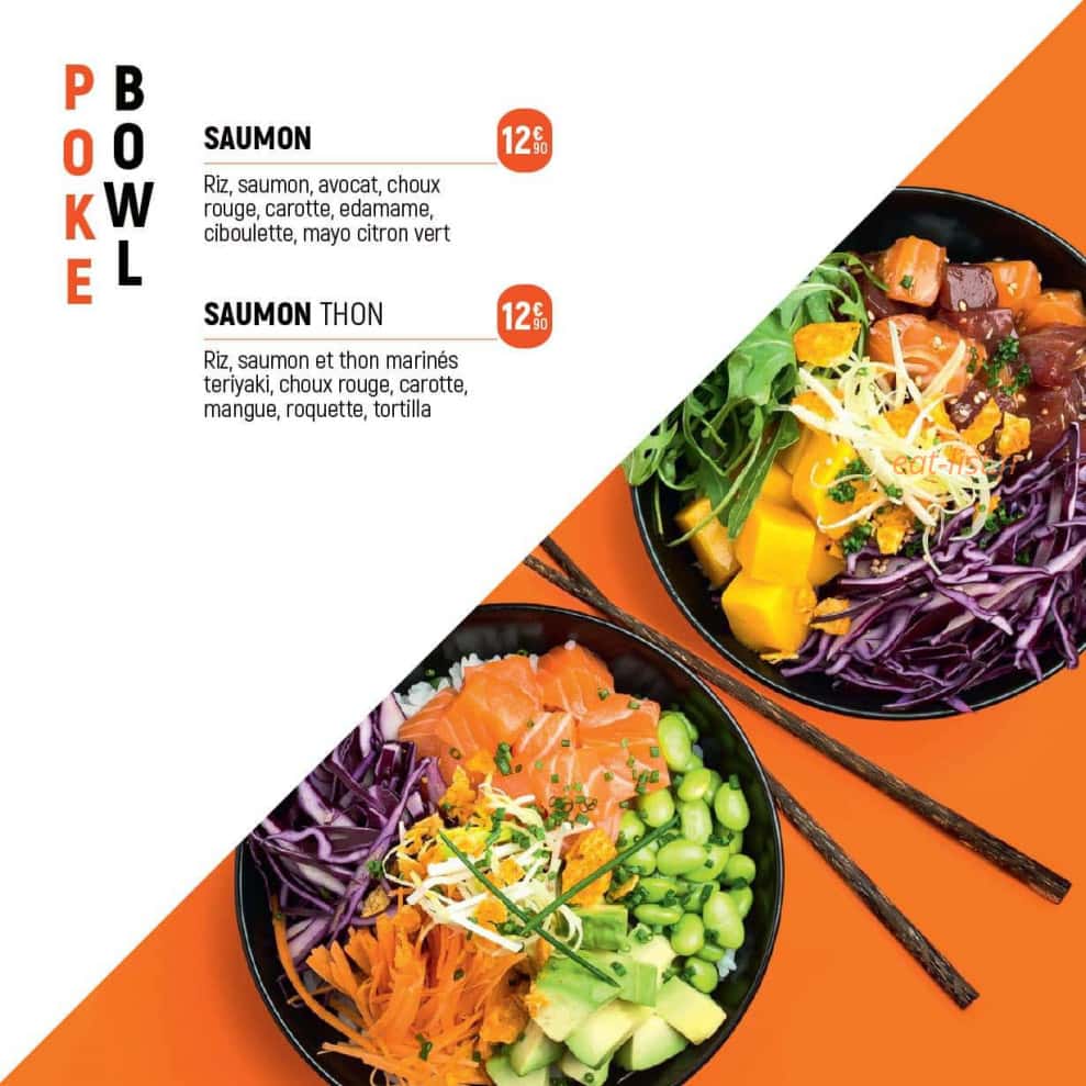 Carte et menu de Suko à Saint Julien en Genevois — Les poke bowl