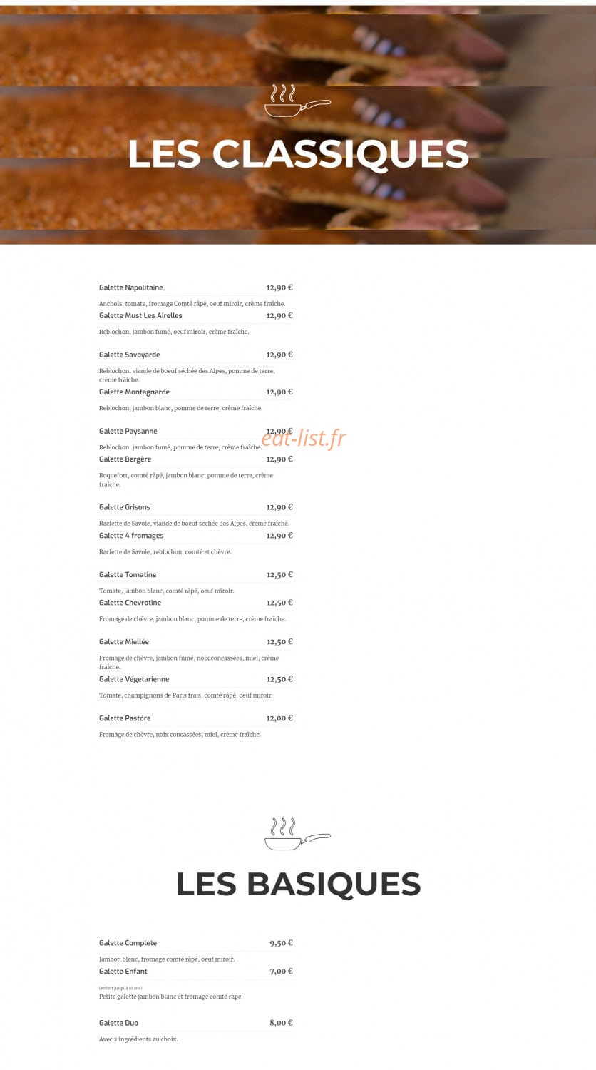 Les Airelles — carte page 5