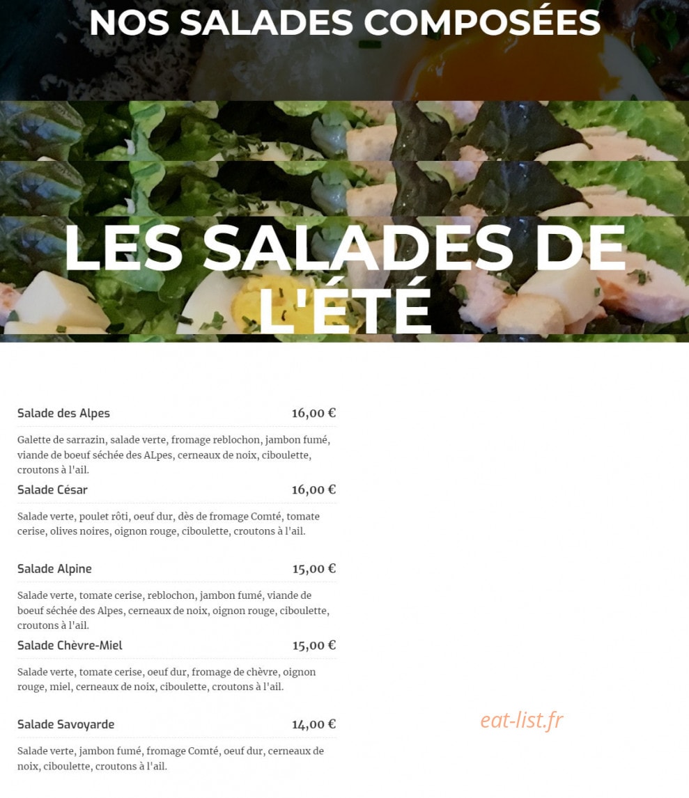 Les Airelles — carte page 6