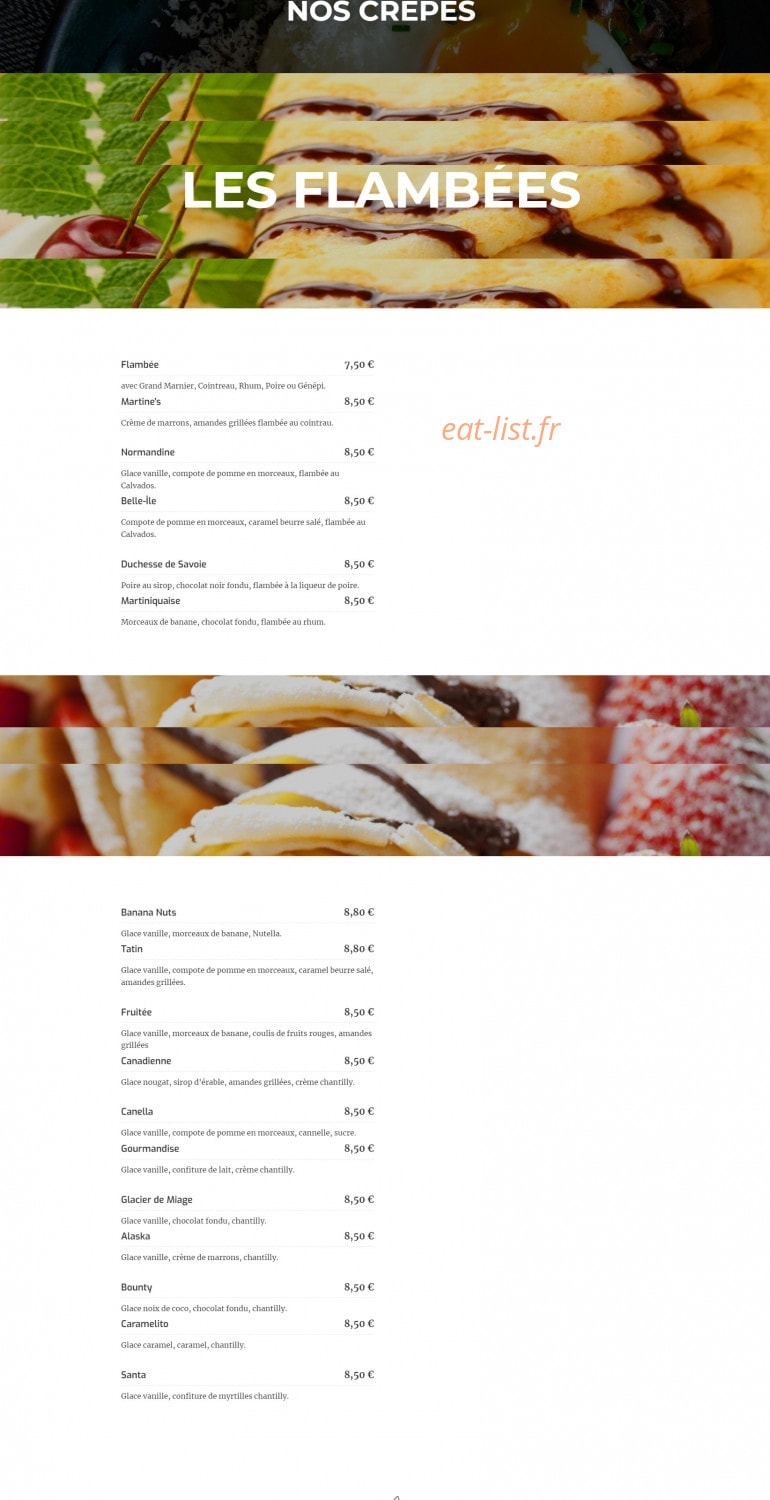 Les Airelles — carte page 7
