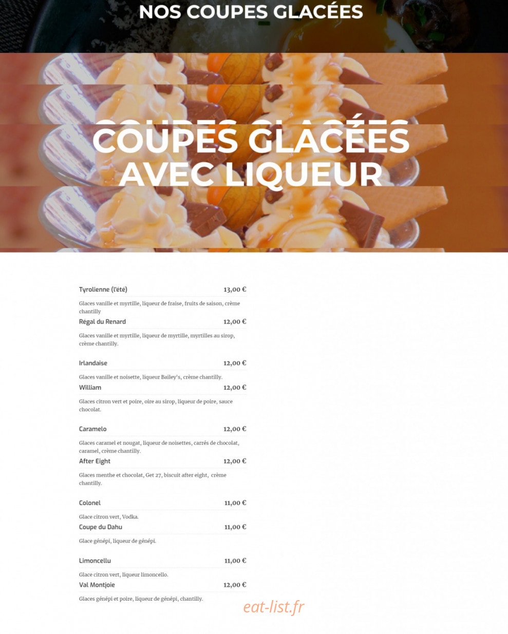 Les Airelles — carte page 9