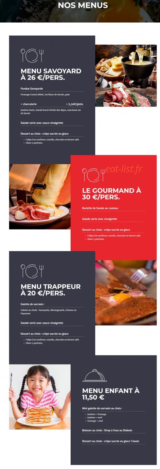 Les Airelles — carte page 2