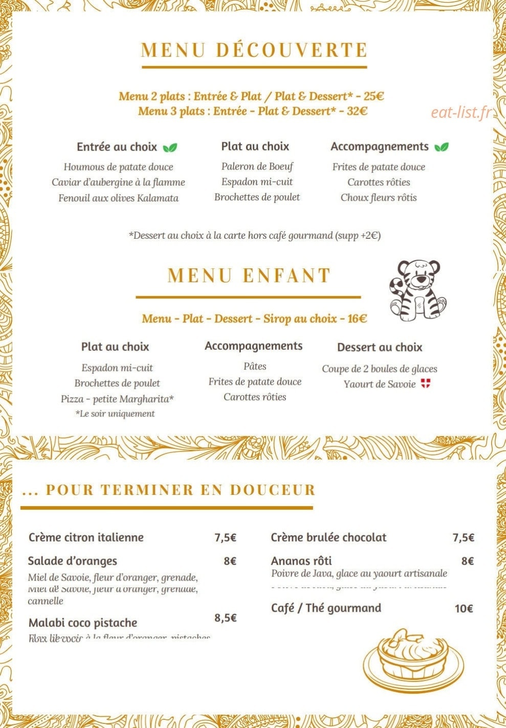 Avanti — carte page 3
