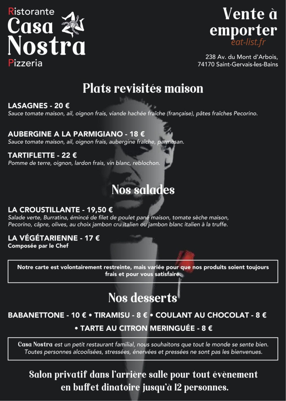 Casa Nostra — carte page 4