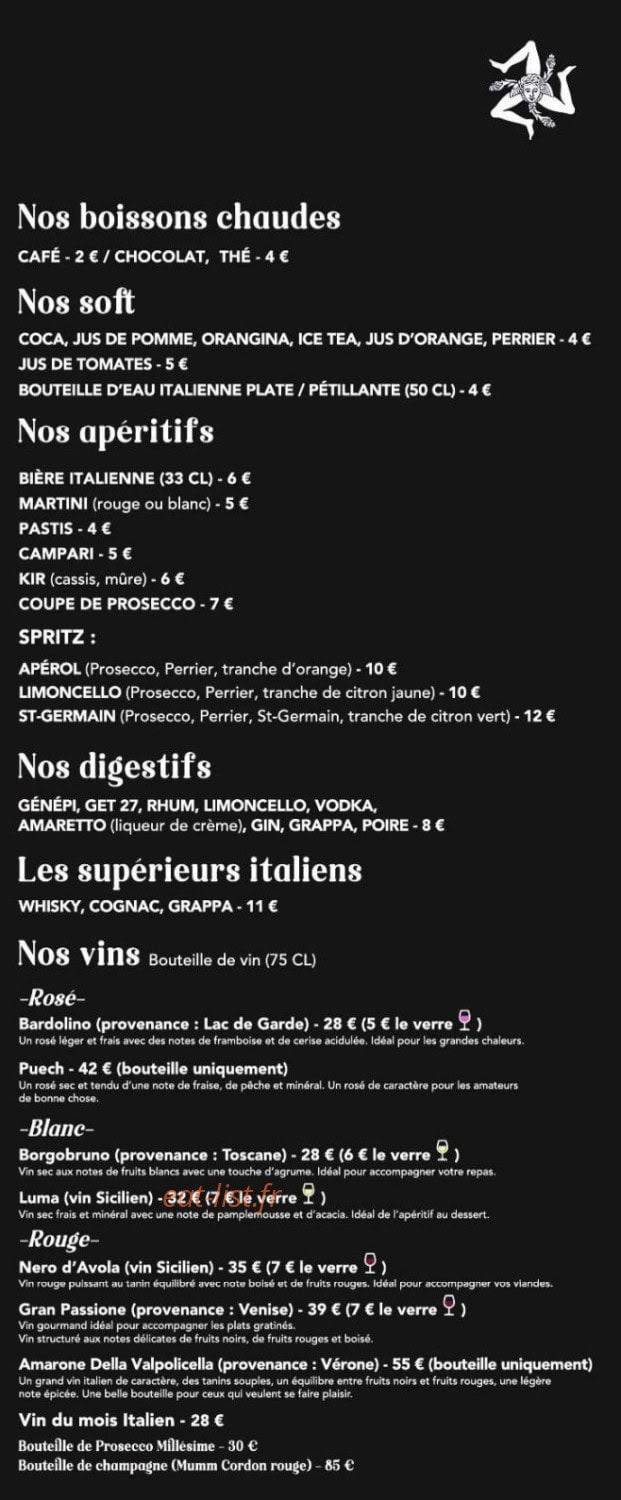 Casa Nostra — carte page 3