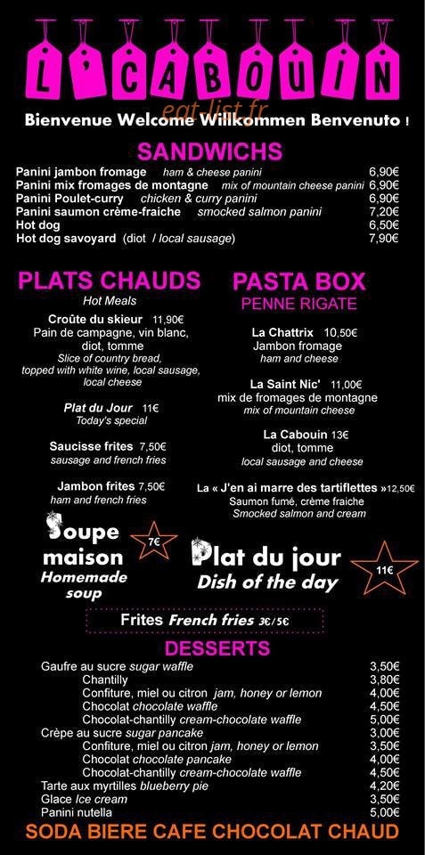 L'Cabouin — carte page 1