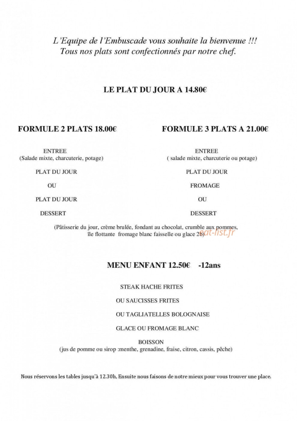 L’Embuscade — carte page 2