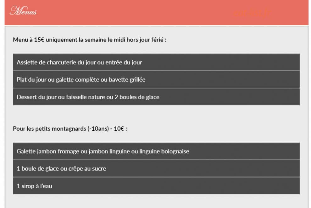 Le Carré rouge — carte page 4