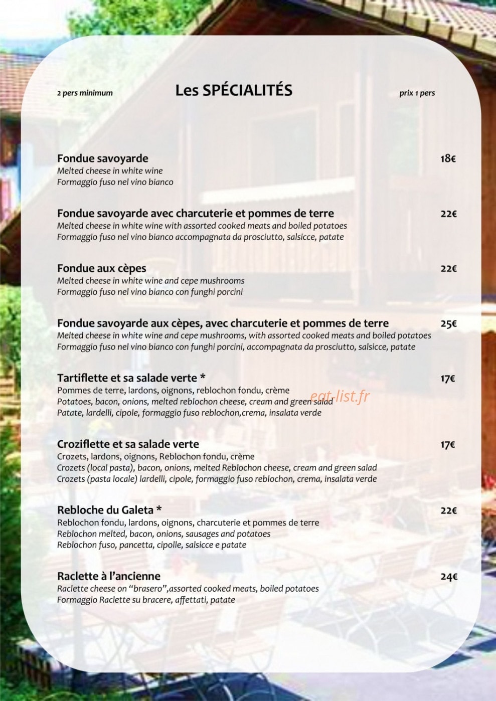 Le Galeta — carte page 3