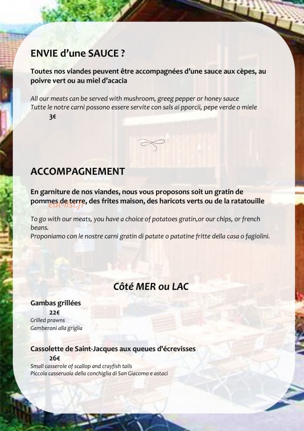 Le Galeta — carte page 6