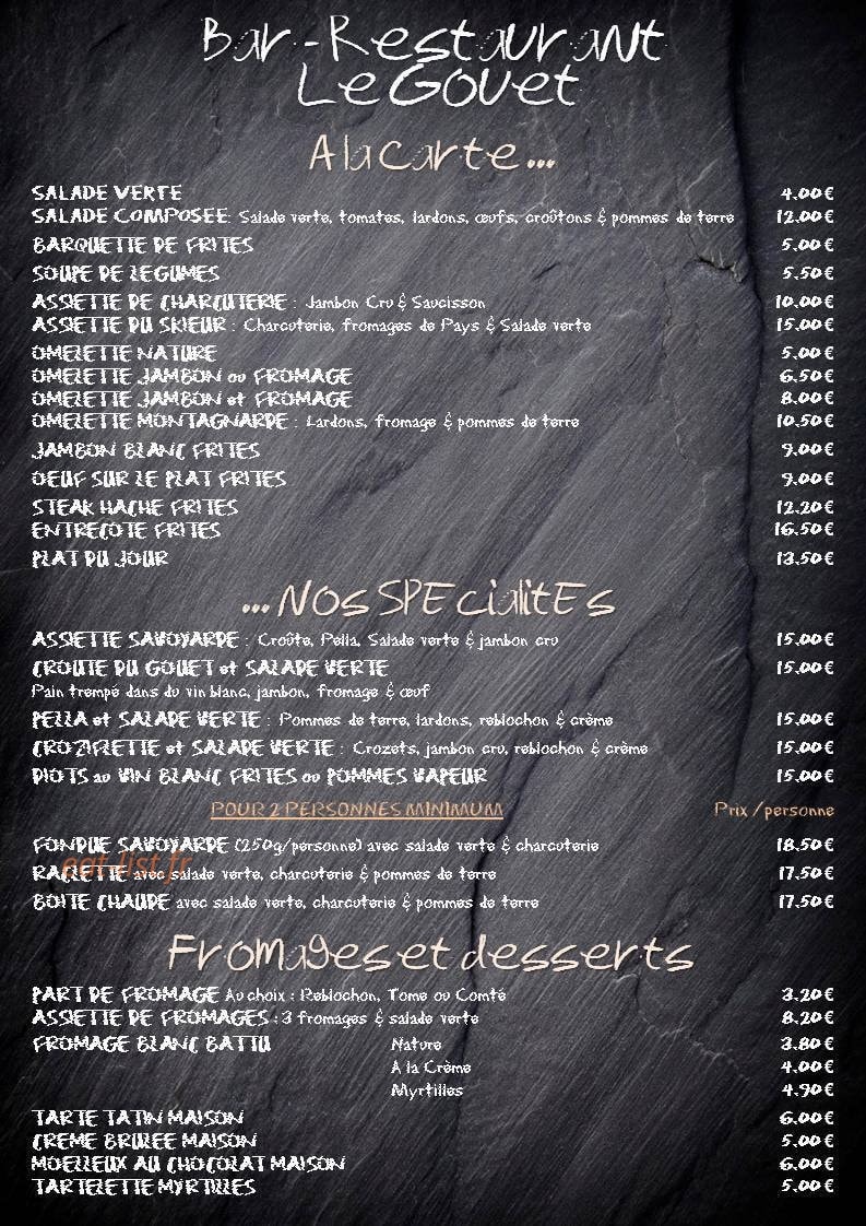 Le Gouet — carte page 1