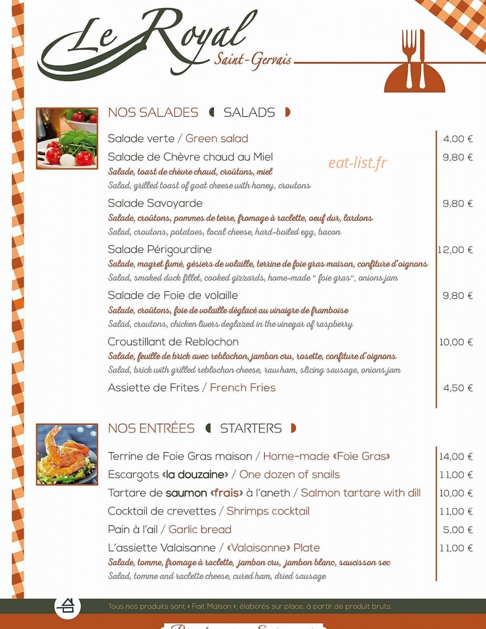 Le Royal — carte page 2