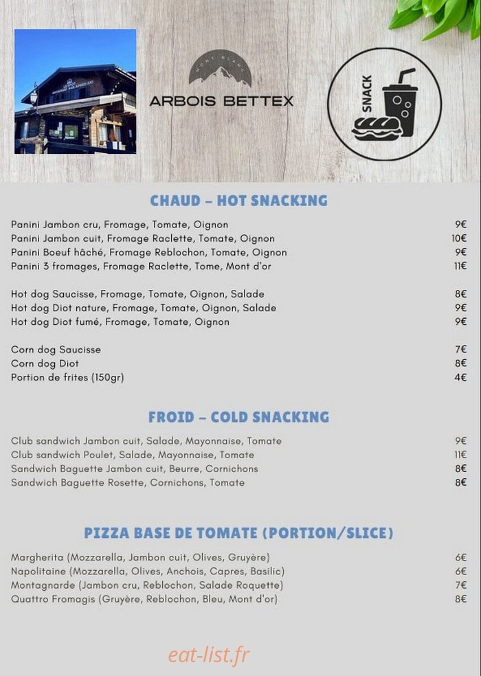 Le Spot Mont Blanc — carte page 1