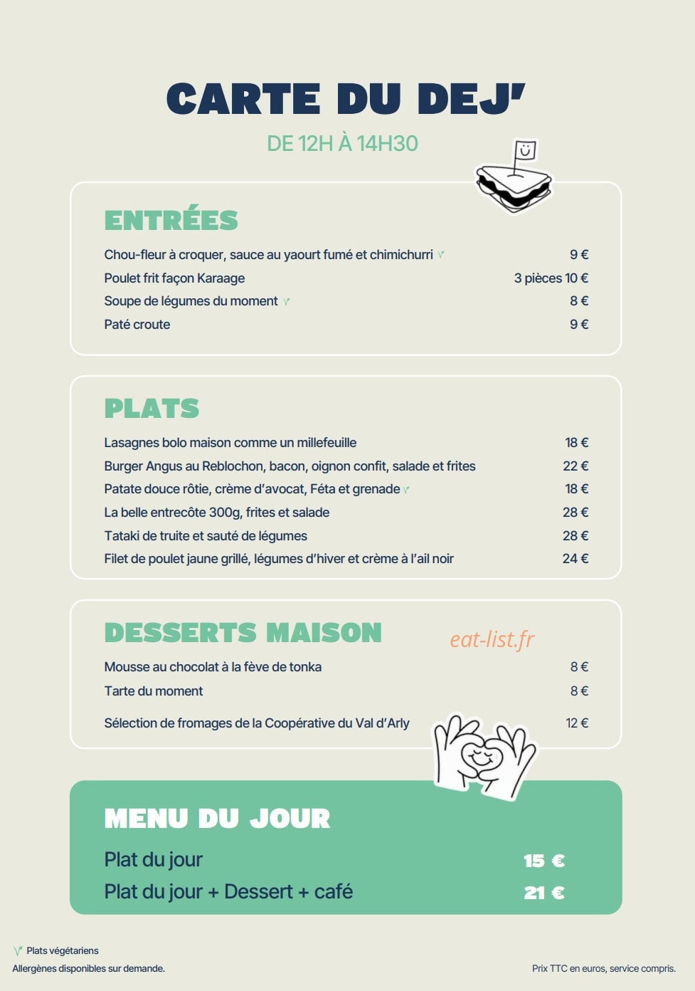 PlanB Living — carte page 2