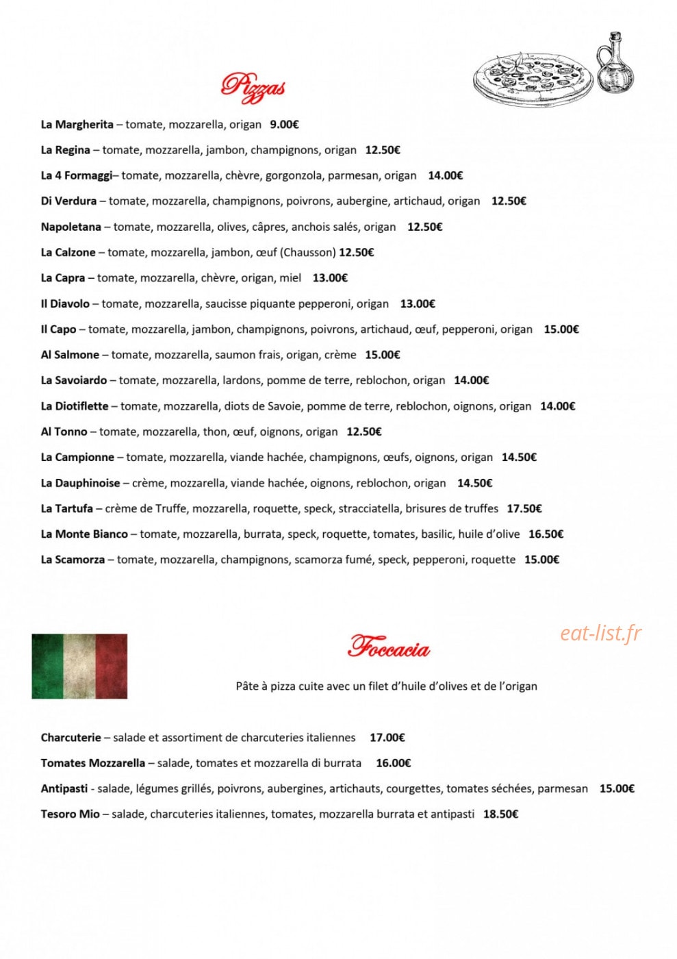 Tesoro Mio — carte page 3