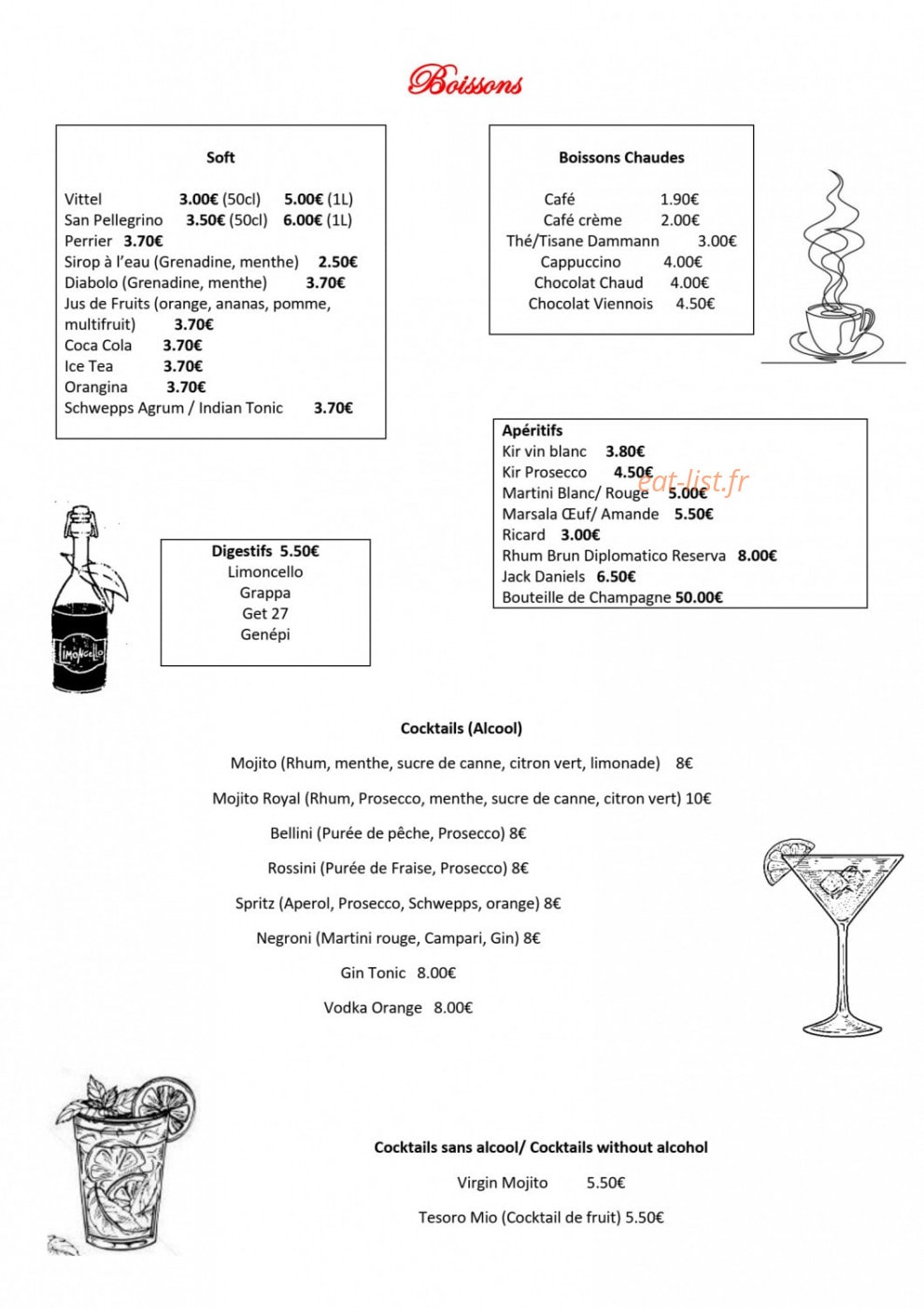 Tesoro Mio — carte page 4