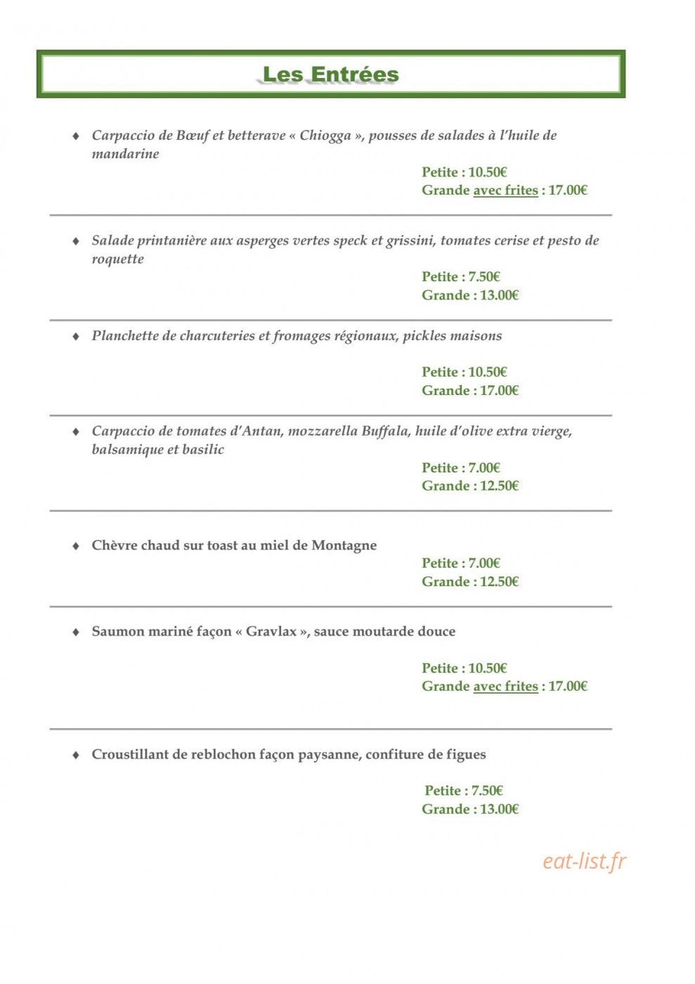 Camp de Base Café — carte page 1