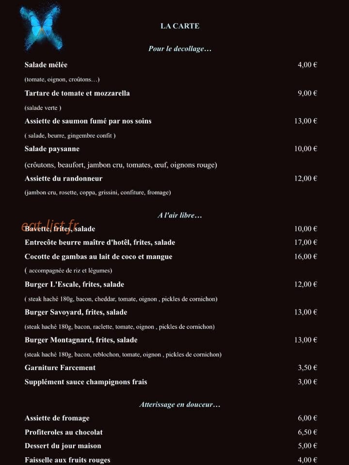 L'Escale — carte page 2