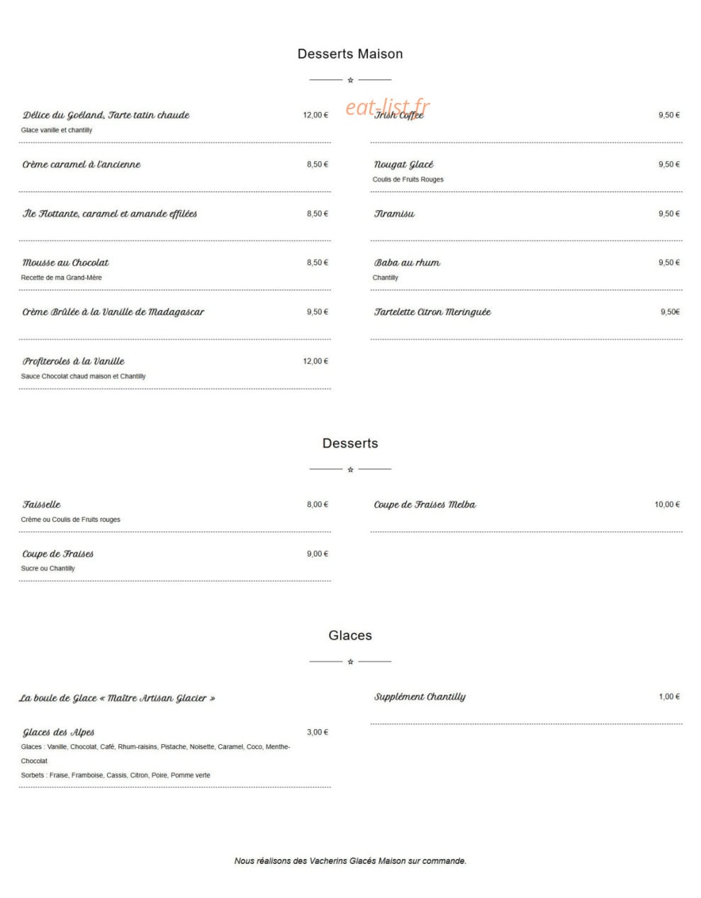Le Goeland — carte page 2