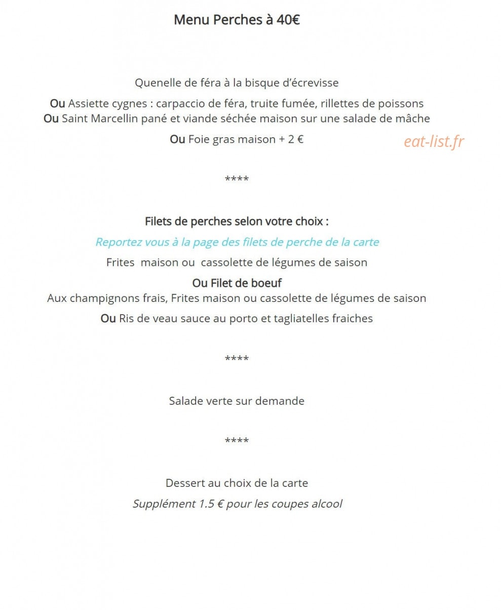 les Cygnes — carte page 4
