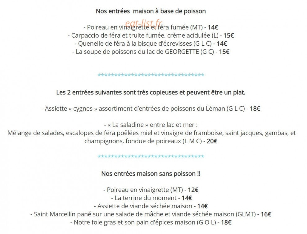les Cygnes — carte page 5