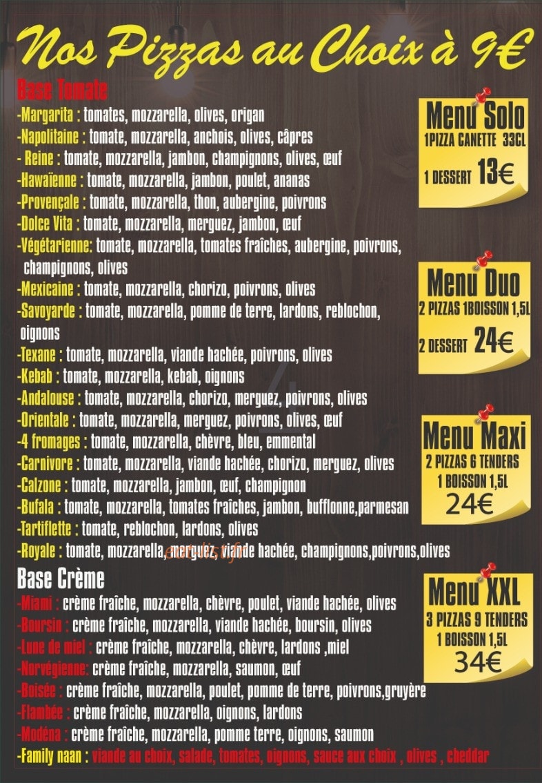 Familyfood — carte page 2