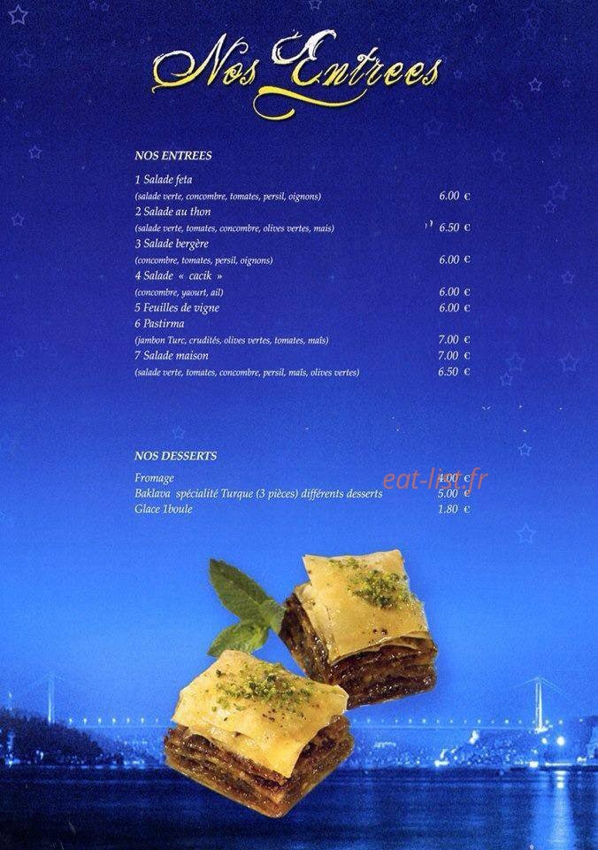 Kebab de l'étoile — carte page 2