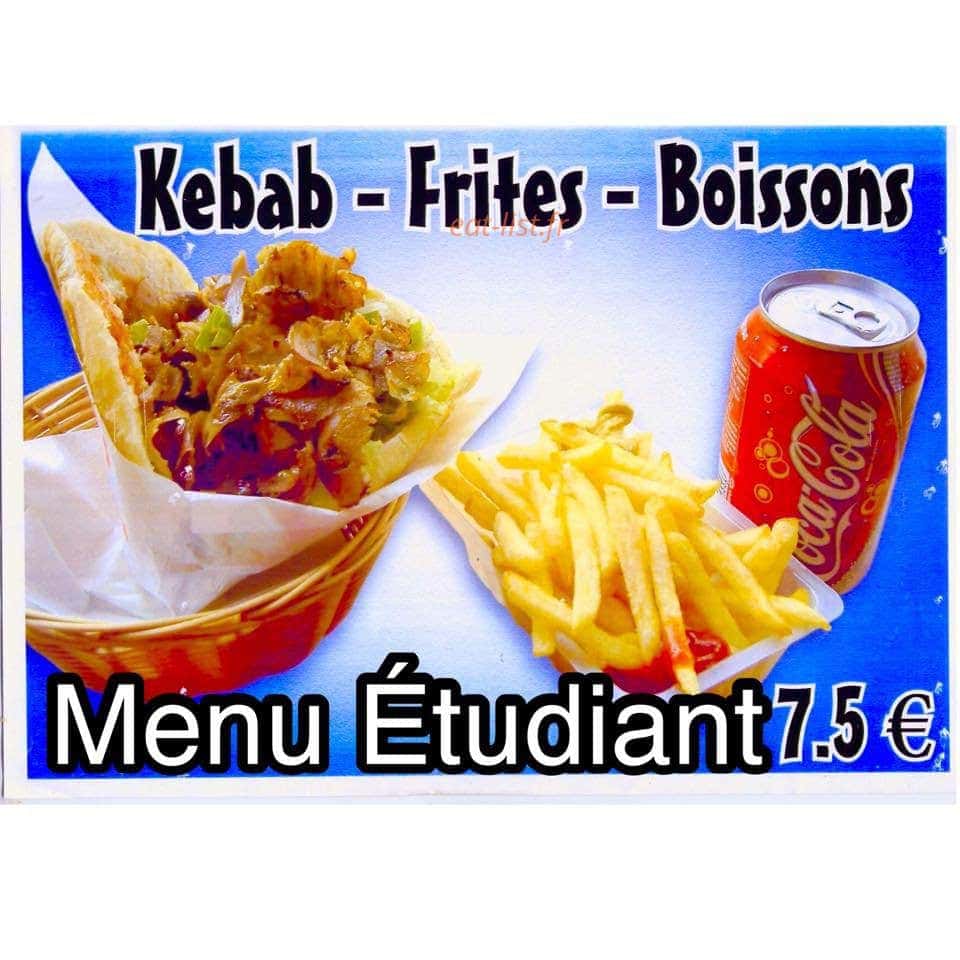 Kebab de l'étoile — carte page 7