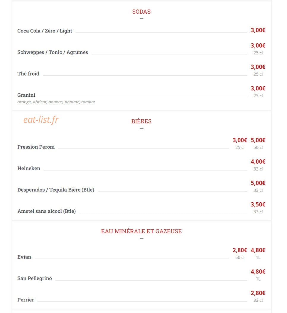 La Locanda Di Pulcinella — carte page 9