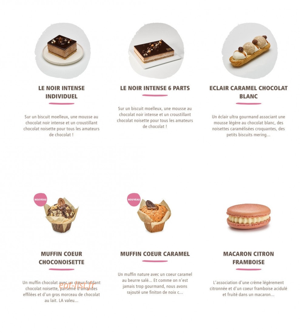 La Mie Câline — carte page 15