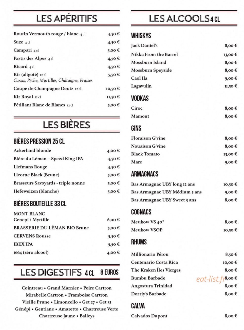Les Cochonneries du General — carte page 3