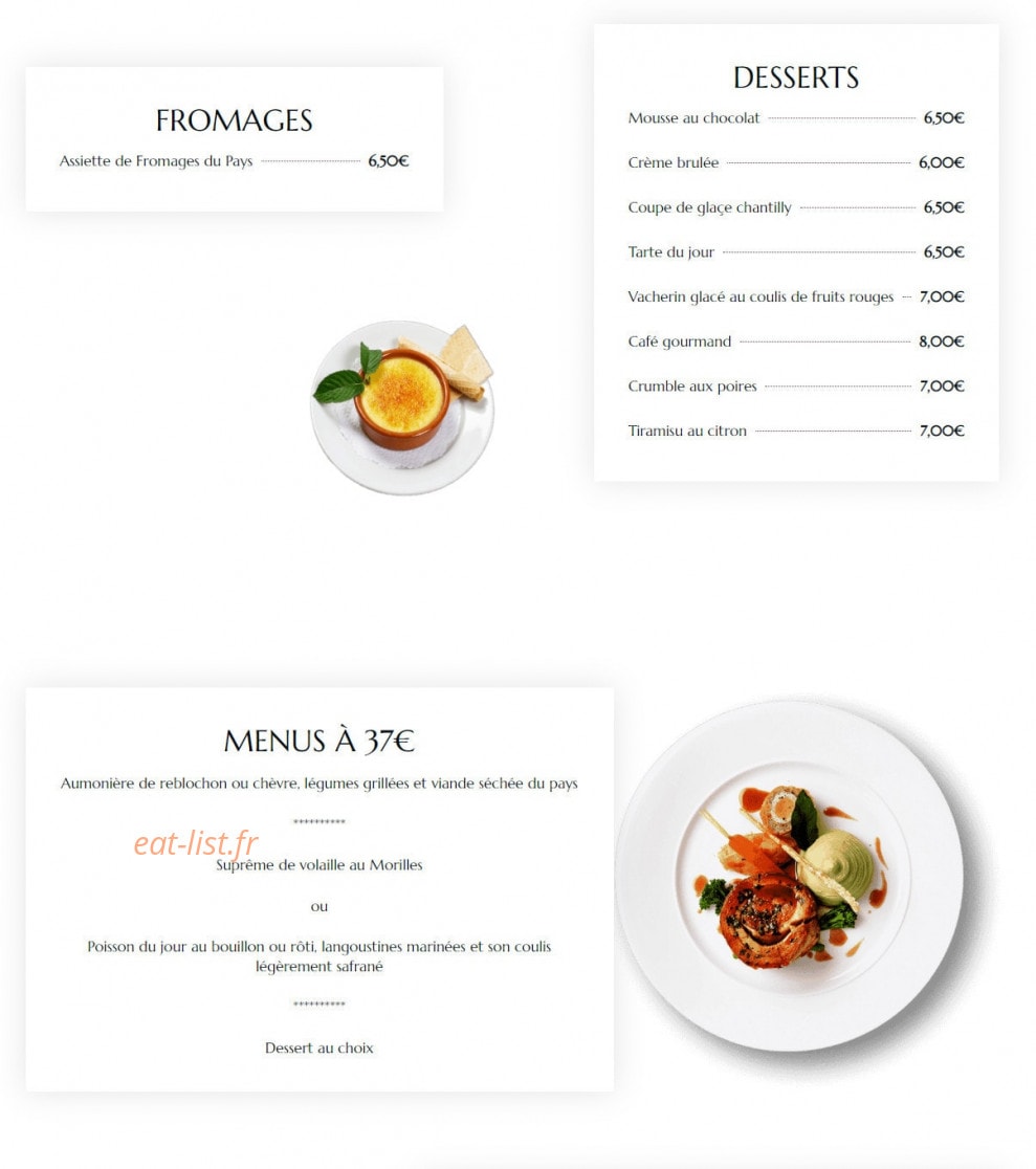 Les Marronniers — carte page 3