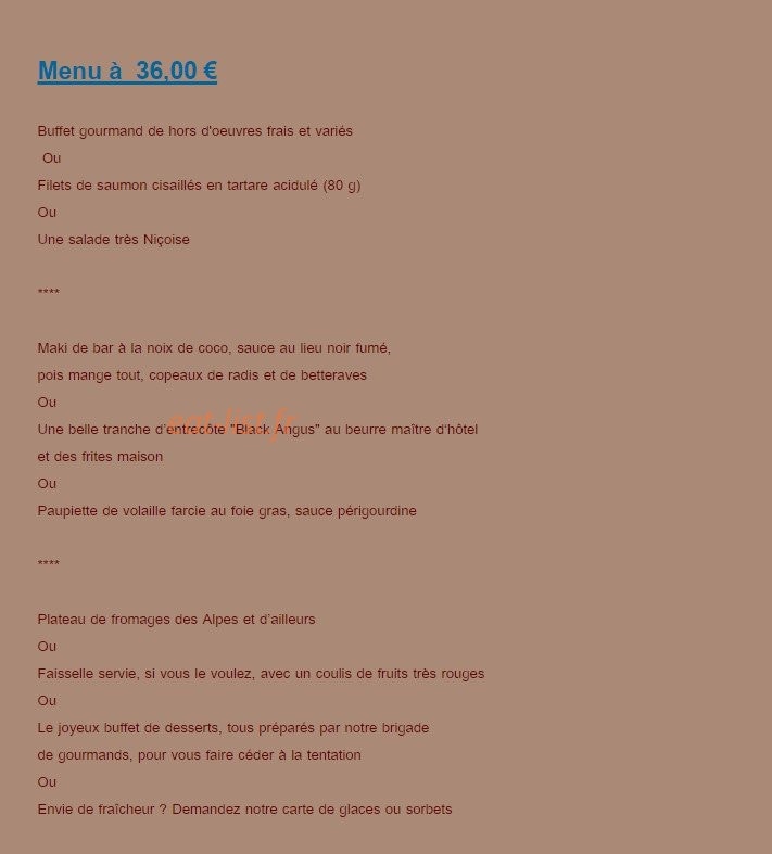 Les Tournesols — carte page 5